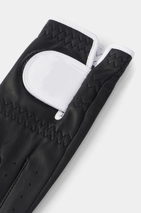 Gant de golf pour droitier en cuir véritable, à doigts entiers, unisexe, fermeture à enfiler, antidérapant, imperméable - Product Image 3
