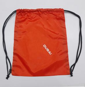 Precio de fábrica, logotipo personalizado, gran capacidad, poliéster, bolsa con cordón, deporte, gimnasio, mochila con cordón, bolsa para promociones - Product Image 6