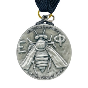 Medalla de metal, venta al por mayor, diseño barato con su propio logotipo y logotipo 3D, Marktex - Product Image 2