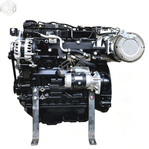 Ensemble moteur diesel 4 cylindres 4TNV88 29,1 kW 2400 tr/min 4TNV88C-PSY, pièces détachées pour excavatrice de machines de construction Yanmar - Product Image 1