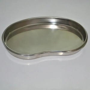 Bandeja renal de acero inoxidable 304 plateada, cuenco para vómito, instrumentos de laboratorio dental, recipiente para residuos médicos, 1 unidad, para uso dental, quirúrgico y cosmético - Product Image 5