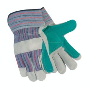 Guantes de Trabajo Resistentes para Hombre, Guantes de Seguridad de Cuero para Trabajadores de la Construcción - Product Image 1