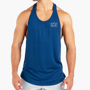 Quick Dry Fitness Clothing <b>Men</b> <b>Singlets</b> Cotton Blend High Quality Wholesale Top Selling Workout Gym Wear - Product Image 1