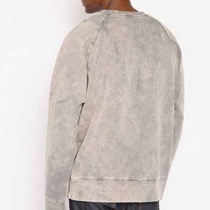 Sweat-shirts pour hommes au design tendance et élégant, logo, col rond, effet délavé, différents styles, directement de l'usine, sweat-shirt pour hommes effet délavé - Product Image 2