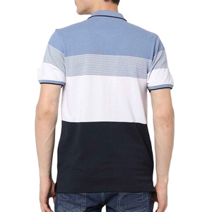 Chemises polo décontractées pour hommes, en tissu jersey, à manches courtes, boutonnées, couleur unie, séchage rapide, avec logo personnalisé OEM imprimé sur le devant, vente en gros - Product Image 3