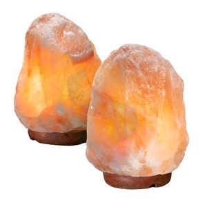 โคมไฟหินคริสตัลเกลือสีชมพู,โคมไฟ Ionizer สำหรับห้องโคมไฟธรรมชาติโคมไฟสีชมพูอ่อน - Product Image 3