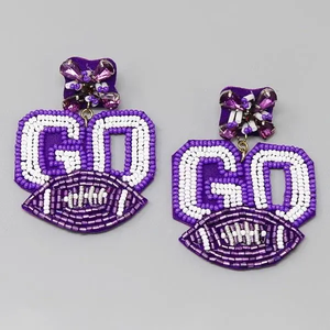Pendientes de Borla con Cuentas Amarillas, Estilo Bohemio, Joyería para Mujer, Pendientes de Fiesta - Product Image 3