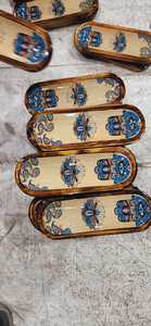Mango <b>Wood</b> Incense <b>Stick</b> Holders Colorful Meena Work Handcrafted for Decorative Appeal Reusable Triangular Shape for Meditation - Product Image 5