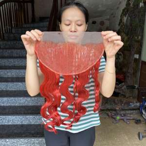 Vente en gros tendance de haute qualité Body Wave rouge paquets de cheveux humains vietnamiens pour les femmes noires vendeurs - Product Image 6