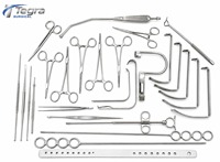 Ensemble d'instruments chirurgicaux pour tonsillectomie de qualité supérieure, 26 pièces, kit d'instruments de chirurgie ORL, certifié CE ISO par Tegra