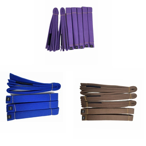 Cinturones de Karate con Diseño Personalizado a Bajo Precio, Servicio OEM Personalizado al por Mayor, Diseño de Logotipo, Cinturones Deportivos de Karate - Product Image 2