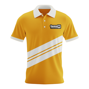 Camiseta Casual de Manga Corta para Hombre, Transpirable, con Detalle de Bordado, Tejido de Punto Resistente, para Uso Diario Profesional - Product Image 6