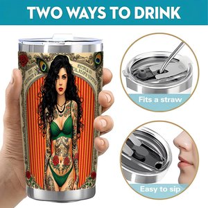 Stainless Steel Tumbler 20oz Vacuum <b>Insulated</b> Double Wall Travel <b>Cup</b> All Weather Use - Product Image 5