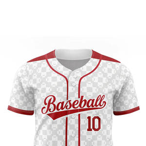 Camiseta de Béisbol para Hombre de Primera Calidad, Ligera, Económica, Totalmente Personalizable, Antiarrugas, con el Diseño Más Reciente - Product Image 4