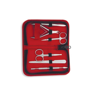 Ensemble de manucure de luxe 6 pièces en acier inoxydable 2026 avec coupe-ongles 5-en-1 et boîte magnétique - Product Image 5