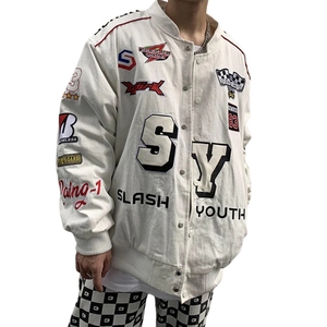 Blouson Bomber Décontracté Personnalisé pour Homme en Tissu Laine avec Broderie Logo Avant Coupe-Vent Hiver Automne Prêt à Expédier - Product Image 2