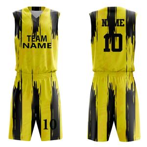 Uniforme de Baloncesto Personalizable con Logotipo, Transpirable, 100% Poliéster, para Hombre, Ajuste Cómodo, Hecho con Buen Material - Product Image 4
