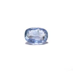Loose 5.43 Carat Royal Blue Synthetic Sapphire Gemstone for Fine Jewelry - Product Image 1