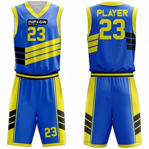 Últimos Diseños de Camisetas de Baloncesto Sublimadas Reversibles Personalizadas, Uniformes de Baloncesto Camuflados Económicos - Product Image 1