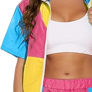 Ensemble coupe-vent élégant pour femmes, style tendance, respirant et de bonne qualité, vêtements décontractés pour l'été 2026 - Product Image 3