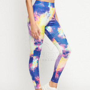 Factory Made Best Selling Breathable <b>Knitted</b> Elastic Waist Yoga <b>Leggings</b> High Quality Fitness Wear Custom Color & Size - Product Image 4