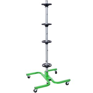 Estante de Almacenamiento Verde con Capacidad para 275 LBS, con Seis Ruedas Giratorias de 2 Pulgadas, Estantes de Garaje con Ruedas - Product Image 3