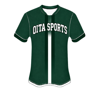 Ensemble de rugby vert foncé et blanc, maillot à manches courtes avec fermeture éclair sur le devant, short assorti, respirant, uniforme de sport pour l'entraînement en équipe - Product Image 3