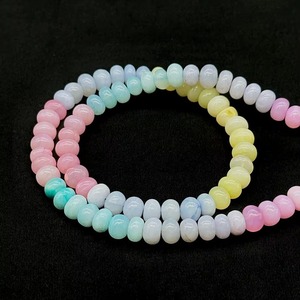 Natural Colorful Candy <b>Opal</b> Smooth Rondelle Choker <b>Necklace</b> 7MM 9MM Genuine Candy <b>Opal</b> Gemstone <b>Necklace</b> Handmade Fashion - Product Image 5