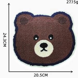 โรงงานผลิตผ้าเชนิลล์ชั้นนำ รับสั่งทำขอบโอเวอร์ล็อค ปักลายดอกไม้ ปักโลโก้แบบรีดติด ปักลายปะติดแบบเชนิลล์ - Product Image 6