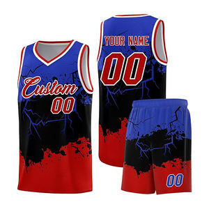 Uniformes de Baloncesto de Poliéster, Jersey y Pantalones Cortos Personalizados, Transpirables, de Secado Rápido, con Tipografía, Texto, Sublimación de Equipo - Product Image 3