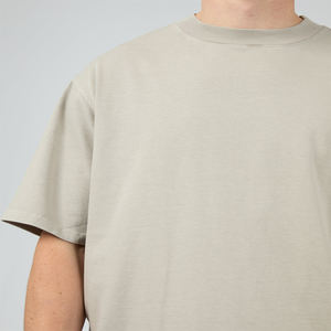 Nouveauté : T-shirts à manches courtes pour hommes, mode streetwear, 100% coton, haute qualité, épaules tombantes, surdimensionnés, logo personnalisé - Product Image 4