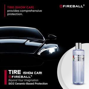 Abrillantador de Neumáticos Fireball Show Car Tire Shine 500 ml, Alto Brillo, Previene la Contaminación y el Ennegrecimiento, Fórmula No Grasosa, Brillo Duradero - Product Image 4