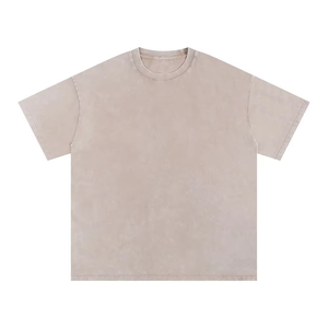 Camiseta vintage estampada de gran tamaño en oferta, camiseta básica con lavado ácido personalizada, camiseta vintage extragrande personalizada para hombre - Product Image 2