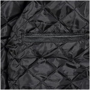 Veste universitaire en cuir unisexe marron doré à capuche 3XL, col rond, coupe régulière, fermeture éclair, pour l'hiver - Product Image 6