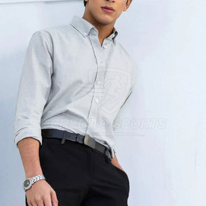 Camisas de Algodón para Hombre de Diseño Moderno, Tela Ligera de Calidad, Corte Relajado, Ropa Casual de Moda - Product Image 4