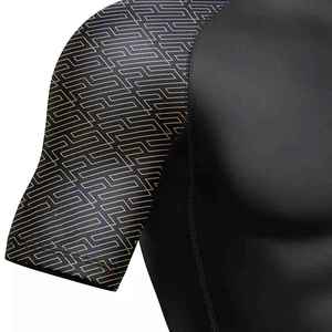 Camiseta Deportiva de Artes Marciales para Hombre, Estilo Nuevo, Transpirable, de Secado Rápido, Ecológica, de Manga Corta, Ligera, Venta Directa de Fábrica - Product Image 3