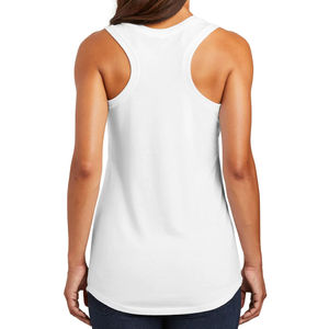 Camiseta sin mangas de algodón para mujer, talla grande, estilo racerback, transpirable, para gimnasio, ropa deportiva, informal, estilo urbano, precio económico, venta al por mayor - Product Image 5