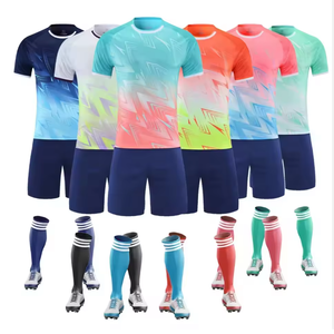 ชุดยูนิฟอร์มฟุตบอลแขนสั้นแบบสั่งทำพิเศษพร้อมลายพิมพ์แบบซับลิเมชั่น - Product Image 1