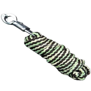 Juego de cuerda de plomo y cabestro para entrenamiento de equitación de PP de la mejor calidad en diferentes tamaños de color con clip fuerte - Product Image 6