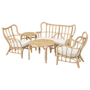 Silla de ratán tejida a mano para descanso, ideal para hoteles y cafeterías. Fabricante OEM de Vietnam. - Product Image 2