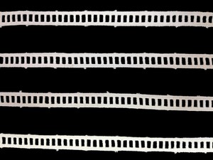 Wholesale Factory White Cotton Ladder <b>Lace</b> Trim, Victorian Style Decorative Edging for Apparel, DIY Crafts, Home Decor - Product Image 2