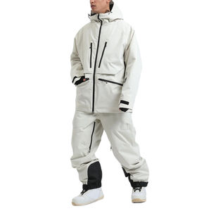 Chaqueta cortavientos para hombre, talla grande, de alta calidad, impermeable, a prueba de viento, para esquí de invierno, con capucha, diseñada para el frío extremo - Product Image 2