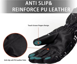 Guantes de Esquí de Nieve de Buena Calidad al Precio Más Bajo, Disponibles en Nuevos Diseños con Logotipo Personalizado, Talla y Colores a Elección - Product Image 3