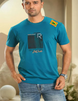 T-shirts pour hommes de qualité supérieure, écologiques, à séchage rapide, en coton, imprimés en sérigraphie, respirants, grande taille, anti-boulochage, anti-plis, à col rond