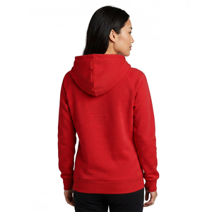 Sudadera con capucha de forro polar rosa y multicolor, corte regular, unisex, informal, para otoño - Product Image 3
