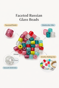 Cuentas de Cristal Ruso Facetadas, Multiformas, Multicolores, Transparentes y Opacas, para la Fabricación de Joyería, Venta al Por Mayor, Conifer - Product Image 6