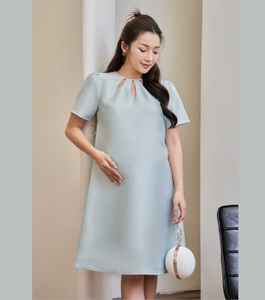 Robe de maternité d'été avec strass en forme de larme anti-rétrécissement et absorbant la sueur pour un usage quotidien V620 - Product Image 6