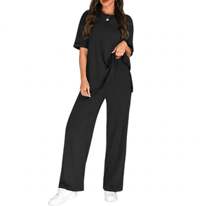 High Quality Women's Co-ord <b>Set</b> Stylish Breathable Eco-friendly Quick Dry Summer Easy To Wear Women's <b>Sets</b> Sportswear Co Ord <b>Set</b> - Product Image 3