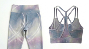 Última Llegada, Conjuntos Deportivos de Yoga para Mujer, Tallas Grandes, Spandex/Poliéster, Color Sólido, Transpirables, Reversibles, Personalizables, Venta al Por Mayor - Product Image 5