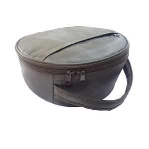 Universal Black Canvas Heavy Duty Durable Classic Luxury Handmade Masonic Fatigue Cap Case Zipper Closure Ceremonial Custom Size - Product Image 3